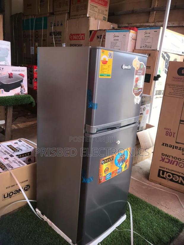 Neon Double Door Fridge 108 Litres Top Freezer photo 4