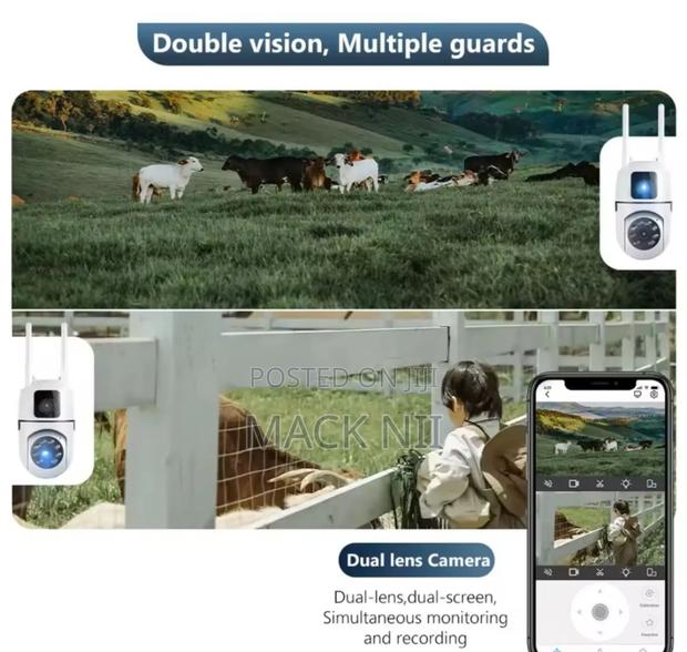 Wifi Dual Lens Outdoor Ptz Camera photo 2