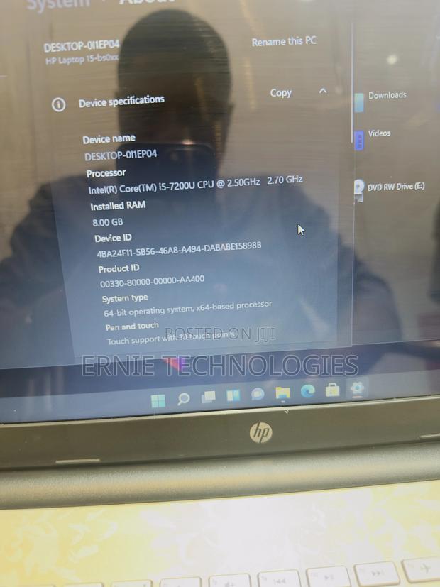 Laptop HP 15 8GB Intel Core i5 SSD 256GB photo 7
