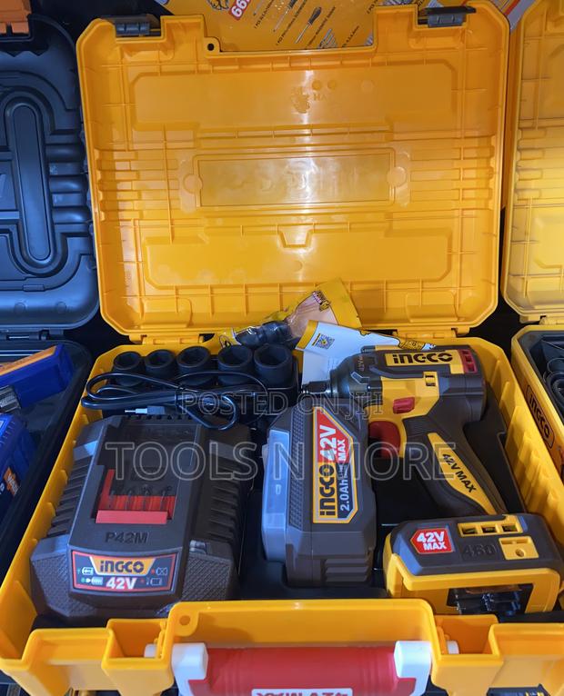 Ingco 42v Cordless Impact Wrench 460nm photo 2