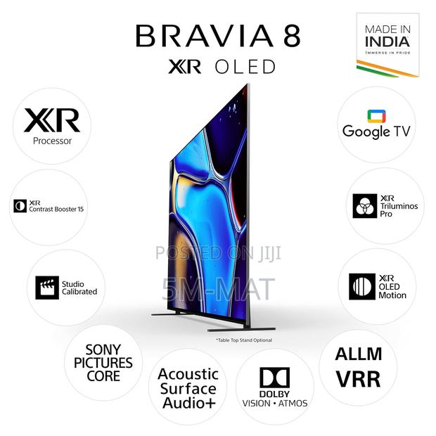 Sony 65” Bravia 8 Ultra Hd Smart Oled Google Tv K-65xr80 Black) · Photo 4