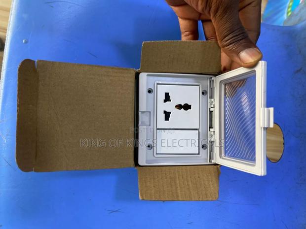 Single Waterproof Socket – Safe Durable Outdoor Power Solution photo 2