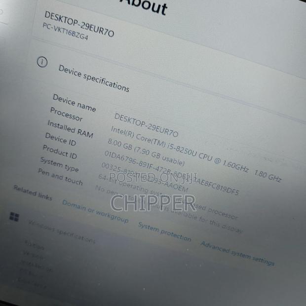 Laptop NEC N22G 8GB Intel Core I5 SSD 256GB · Photo 3