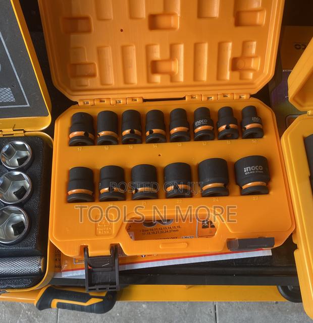 Ingco 14 Pieces 1/2” Dr. Impact Socket Set · Photo 4