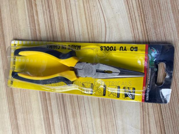 Heavy-Duty Long Nose Plier – Large Size for Tough Jobs