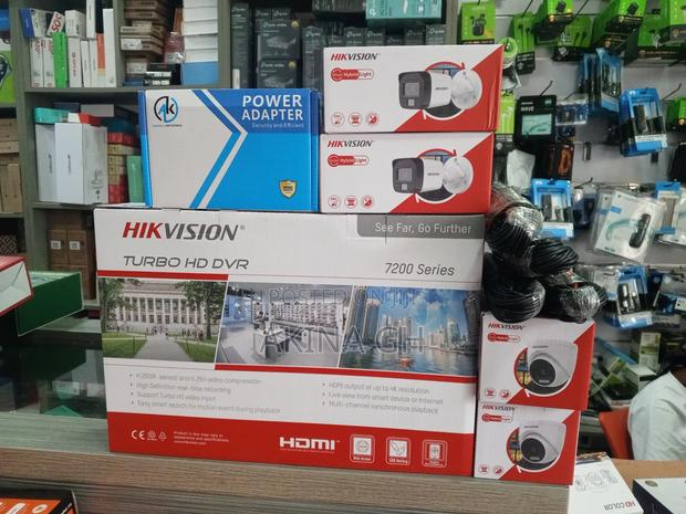 Hikvision 4ch Color With Audio CCTV Complete Kit · Photo 4
