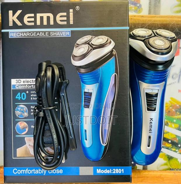 Kemei 3 Head Rechargeable Electric Shaver · Photo 3