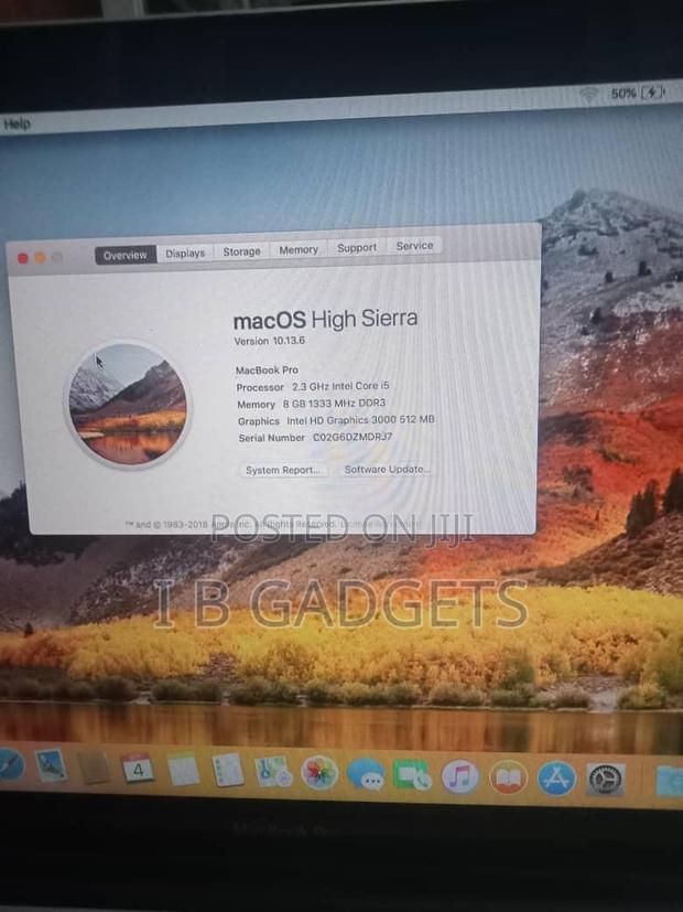 Laptop Apple MacBook Pro 2011 8GB Intel Core I5 SSD 500GB photo 3