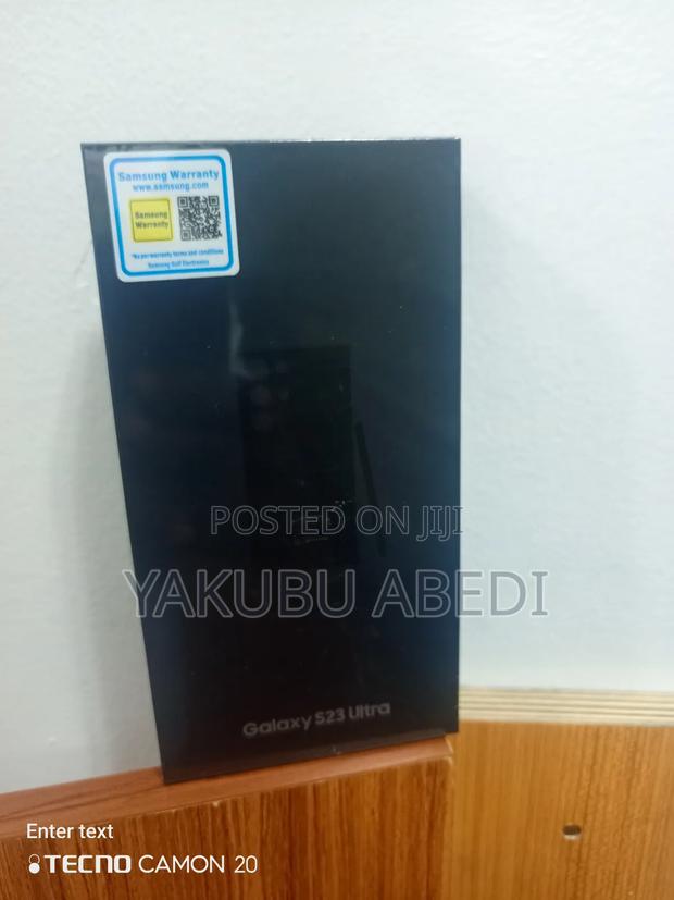 New Samsung Galaxy S23 Ultra 256 GB Black · Photo 1