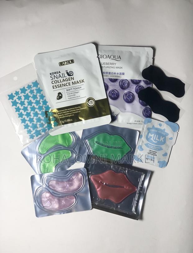 Face Care Set (Sheet Mask, Pimple Patches, Eye/Lip Mask, Nose Strips · Photo 3
