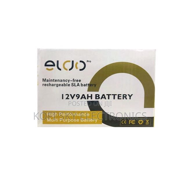 Eldo 12v/9ah Lead Acid Battery