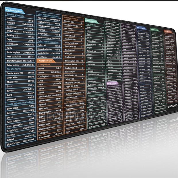 Mouse Pad With Excel, Word , Ps and More Shortcuts. · Photo 2