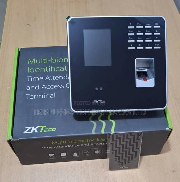 Zkteco Mb20 Time Attendance Terminal+Access Control+Face+Card · Photo 2
