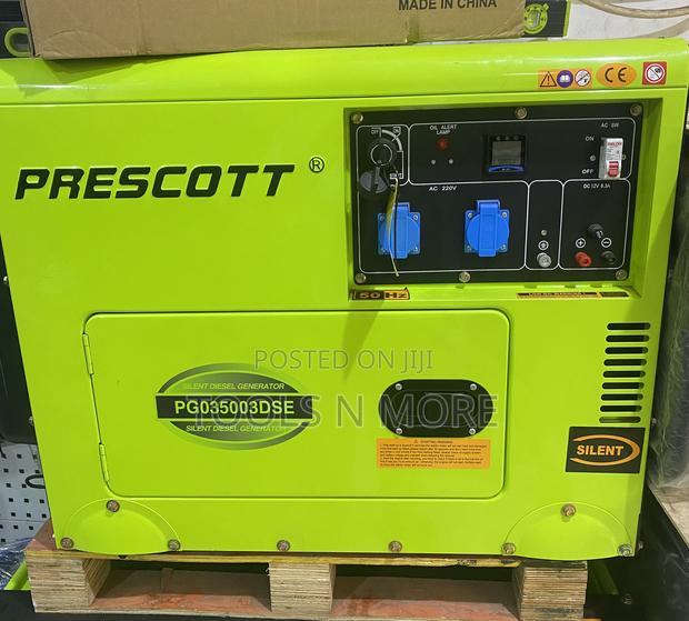 Prescott Silent Diesel Generator 5.0kw ( Single Phase) · Photo 3