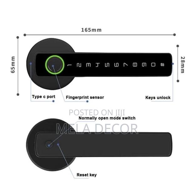 High Quality Smart And Safe Door Lock (Free Installation)