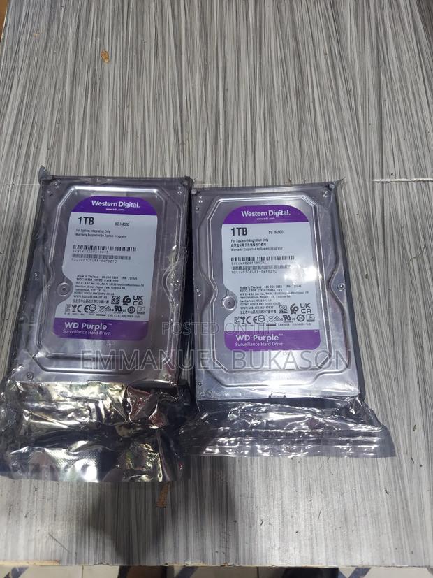 1tb Purple Surveillance Drive photo 2