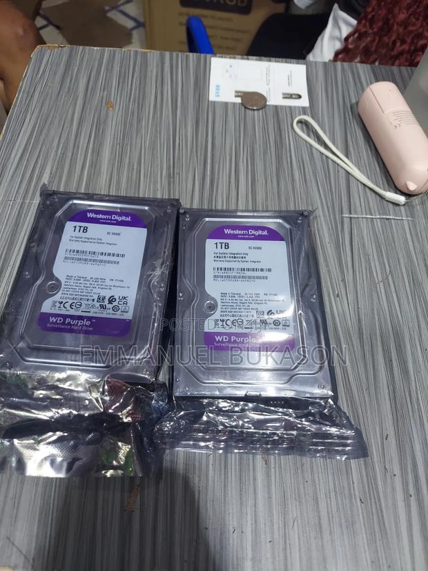 1tb Purple Surveillance Drive photo 3