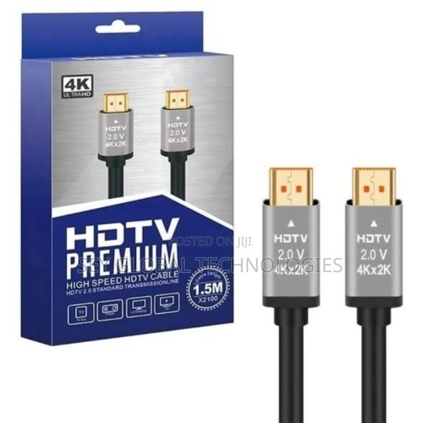 Hdmi Cable 1.5m With Ethernet Ver2.0 60hz – (Hdm5e-)