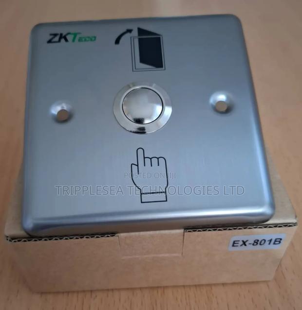 Zkteco Ex-801b Exit Button Metal (Touch) · Photo 2