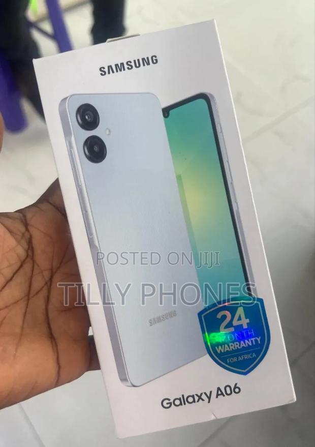 New Samsung Galaxy A06 128 GB Silver photo 2