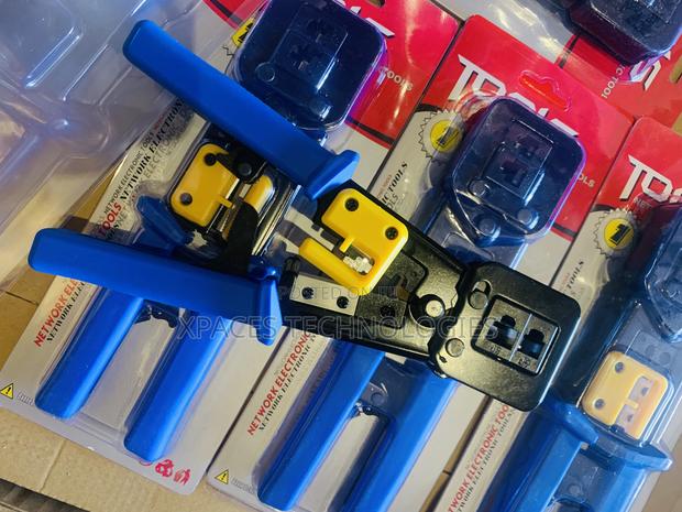 Pass Through Crimping Tool for Rj45 Rj12 , Cat6 , Cat5 Lan · Photo 3