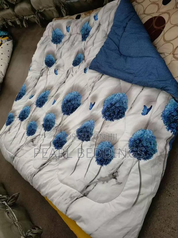 Luxurious Egyptian Cotton 7pcs Reversible Duvet Set Available photo 2