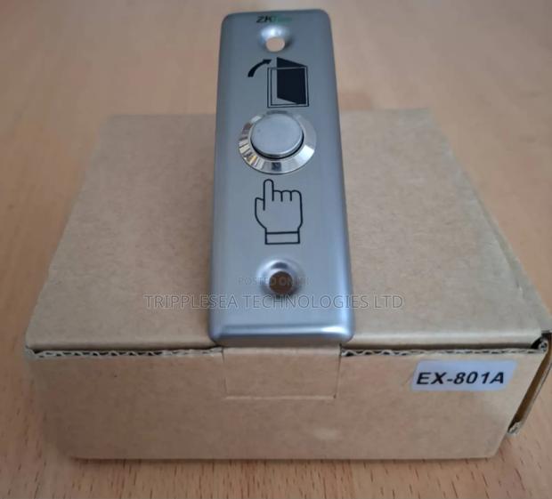 Zkteco Ex801a-Exit Button Metal · Photo 2
