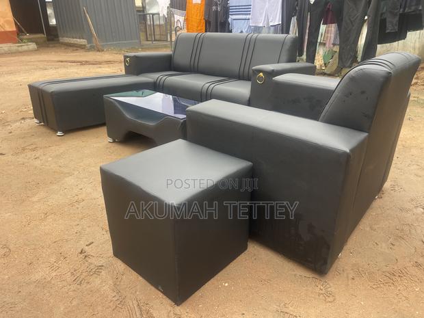 Set of L Shape Sofa Set (High Quality Only)3in One · Photo 3
