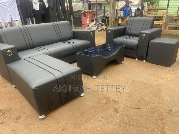 Set of L Shape Sofa Set (High Quality Only)3in One · Photo 4