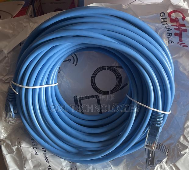 Cat6 Patch Cord 10m Full Copper Cable Ght · Photo 4