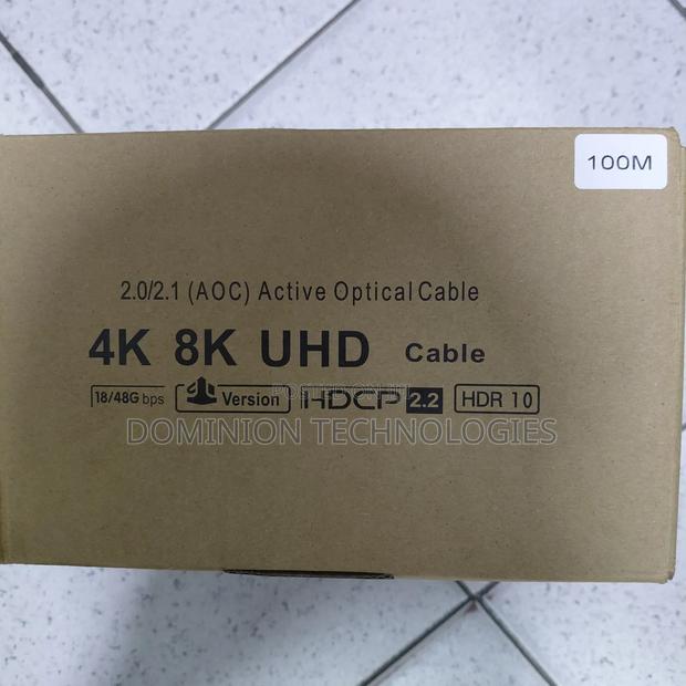 Hdmi 100m Fiber Optic Cable Support Uhd 2.0/2.1 · Photo 4