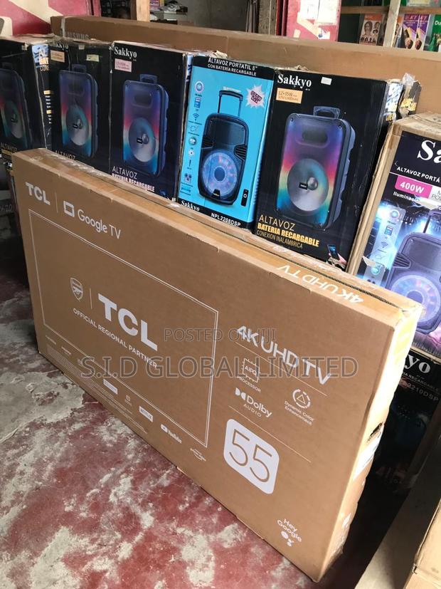 TCL 55" Built-in Google Assistance Smart Tv · Photo 3
