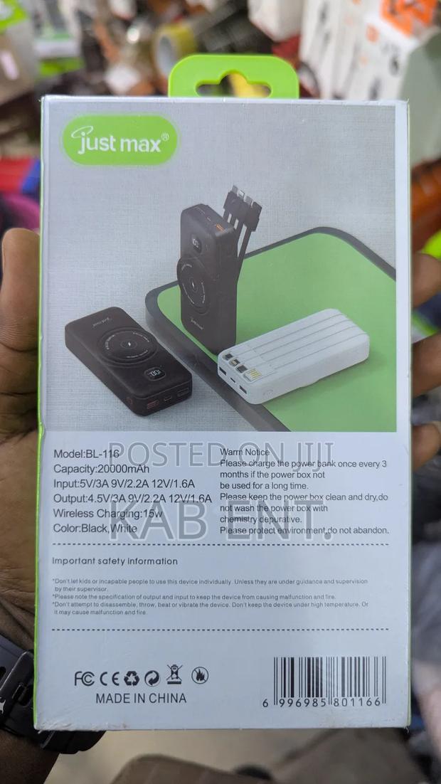 Magsafe Wireless Powerbank 20000mah Capacity photo 2