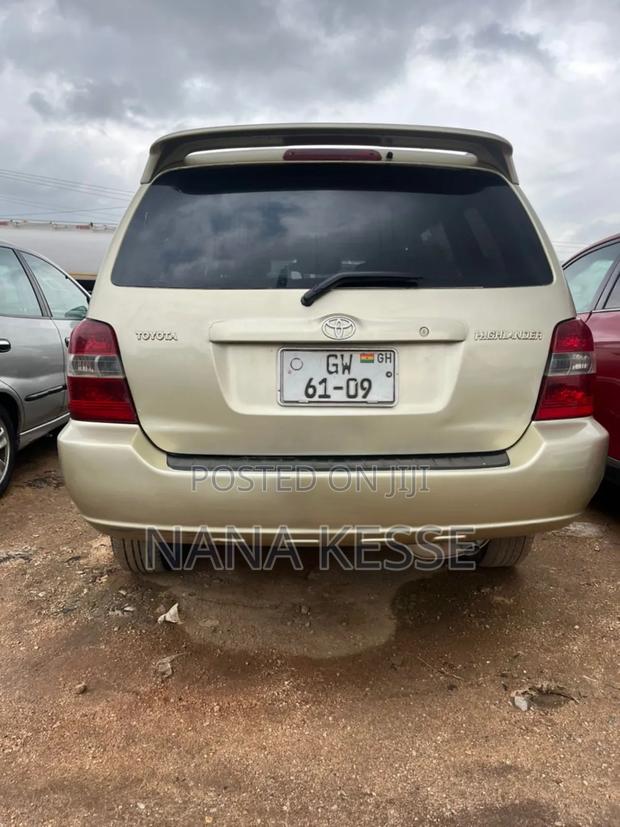 Toyota Highlander 4x4 2007 Gold