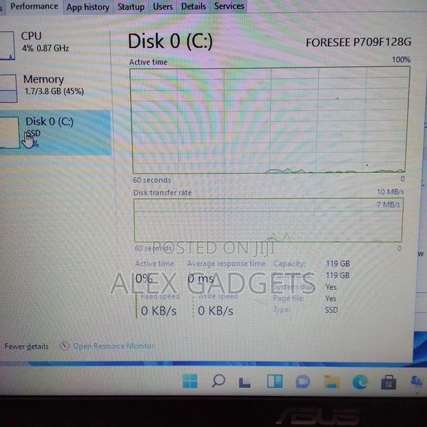 Laptop Asus 4GB Intel Celeron SSD 128GB photo 5