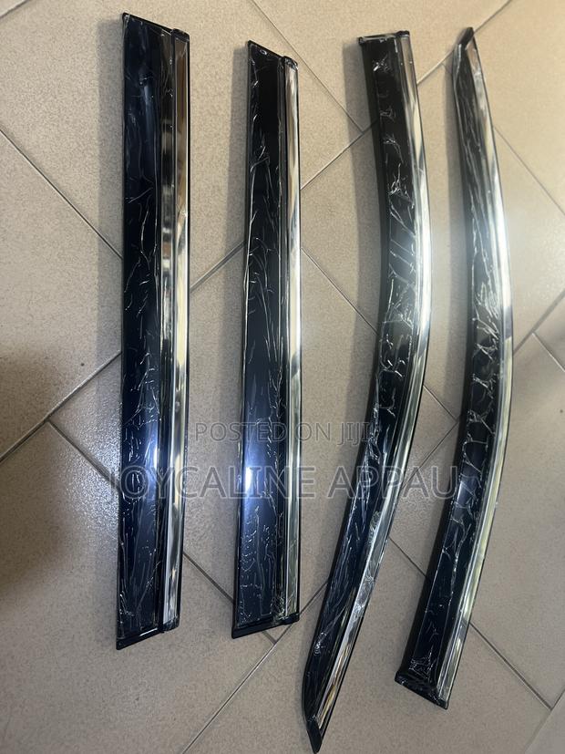 Original Toyota Rav4 2015 to 2024 Window Visor/Rain Guard Chrome photo 2
