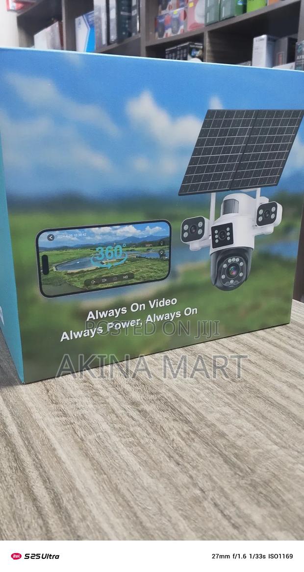 4g Solar Camera 4 Lens Solar Camera Aov · Photo 3