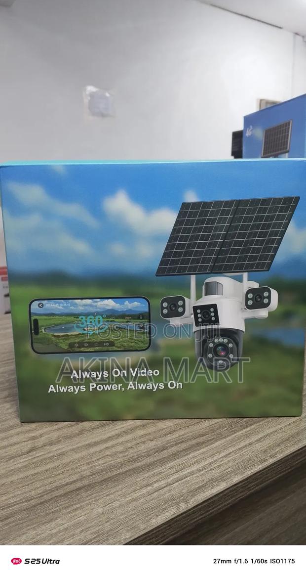 4g Solar Camera 4 Lens Solar Camera Aov · Photo 4
