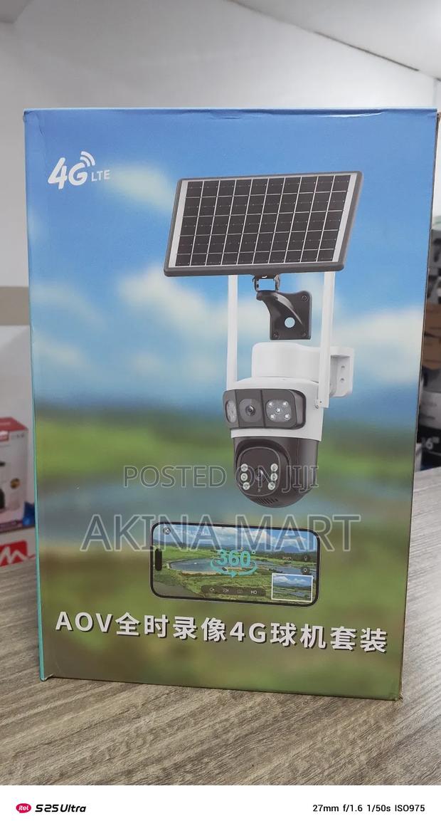 4g Solar Camera Dual Lens Solar Camera Aov · Photo 3