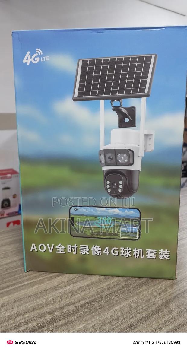 4g Solar Camera Dual Lens Solar Camera Aov · Photo 4