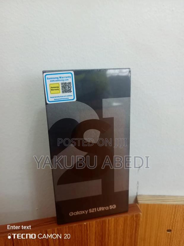 New Samsung Galaxy S21 Ultra 5G 256 GB Black photo 3