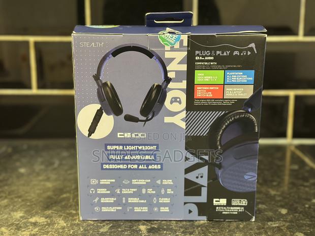 Stealth C6-100 Blue Gaming Headset Ps4/Ps5, Xbox, Nintendo Switch, Pc photo 3