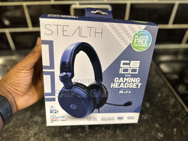Stealth C6-100 Blue Gaming Headset Ps4/Ps5, Xbox, Nintendo Switch, Pc photo 4