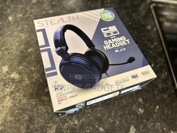 Stealth C6-100 Blue Gaming Headset Ps4/Ps5, Xbox, Nintendo Switch, Pc photo 5