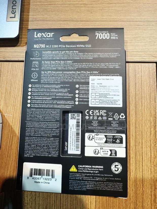 Lexar Nm790 4tb Pcie Gen4 Nvme M.2 2280 Internal SSD photo 2