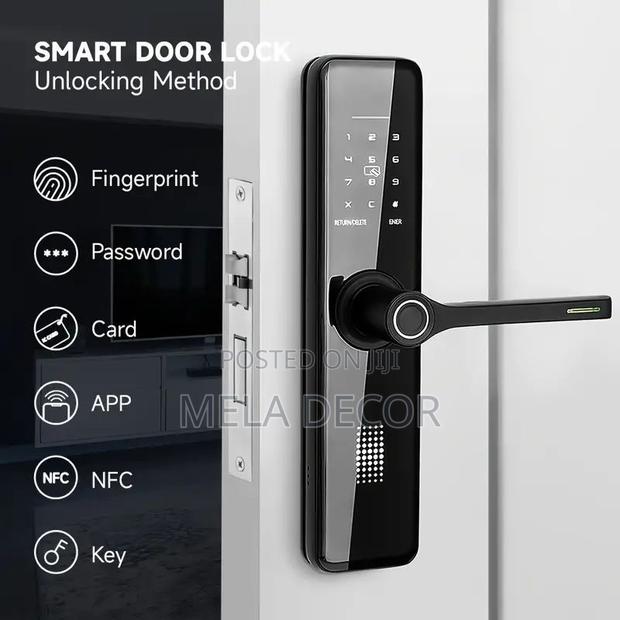 High Quality Smart And Safe Door Lock (Free Installation) photo 9