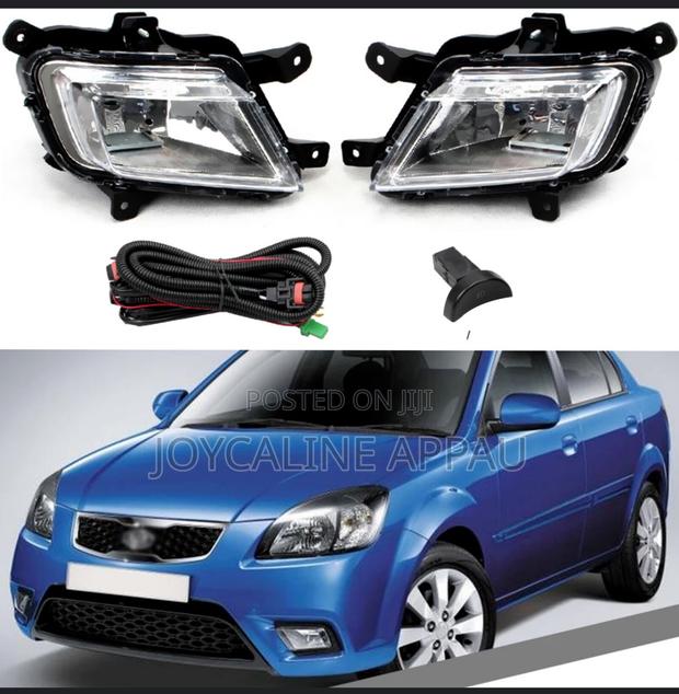 Kia Ria Fog Light With Cover and Bulb 2009 to 2012