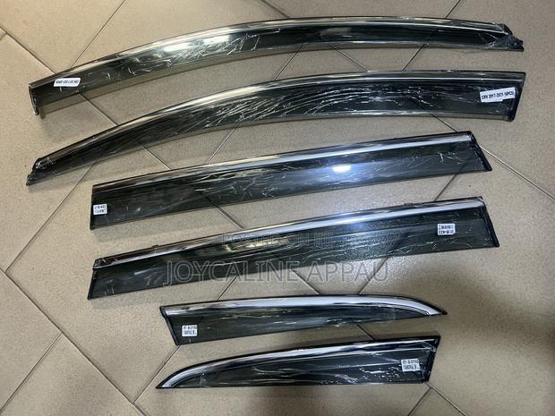 Original Honda CRV 2017 to 2021 Window Visor/Rain Guard With Chrome photo 4