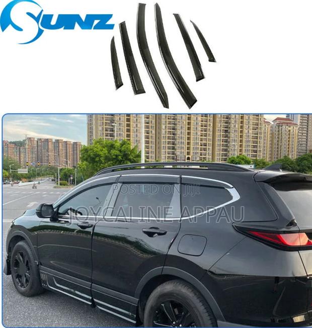 Original Honda CRV 2017 to 2021 Window Visor/Rain Guard With Chrome photo 3