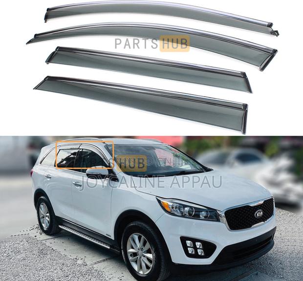 Original Kia Sorento 2013 to 2020 Window Door Visor/Guard Chrome
